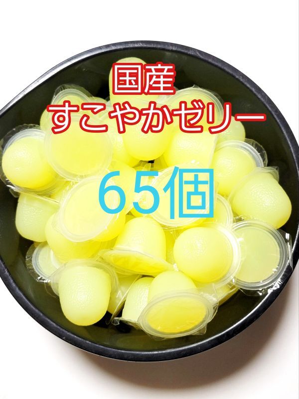 【送料無料】 国産 すこやかゼリー16g 65個 KBファーム 昆虫ゼリー カブトムシ クワガタ ハムスター等 小動物拍卖