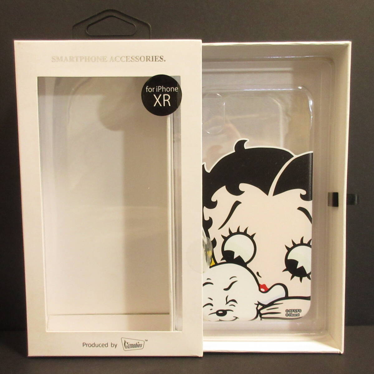 iPhone XR★ベティちゃん Betty Boop ベティ ブープ アイフォン スマホ 携帯 クリア ハード ケース カバー Gizmobies 送料無料 未使用 g拍卖