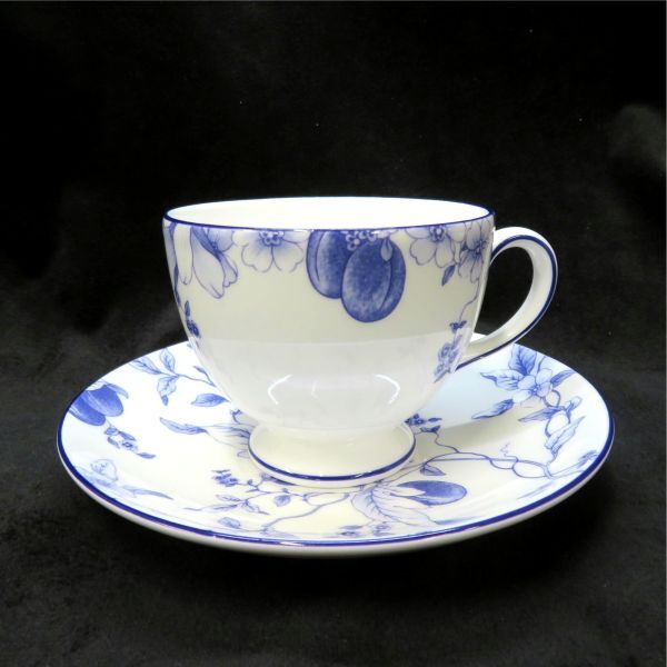 WEDGWOOD/ウェッジウッド BLUE PLUM カップ&ソーサー拍卖