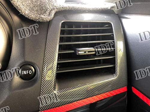 IDT 三菱 ランエボ10 カーボン フロント サイドエアコンカバー カバー インテリアパネル ギャランフォルティス ランサーエボリューション拍卖