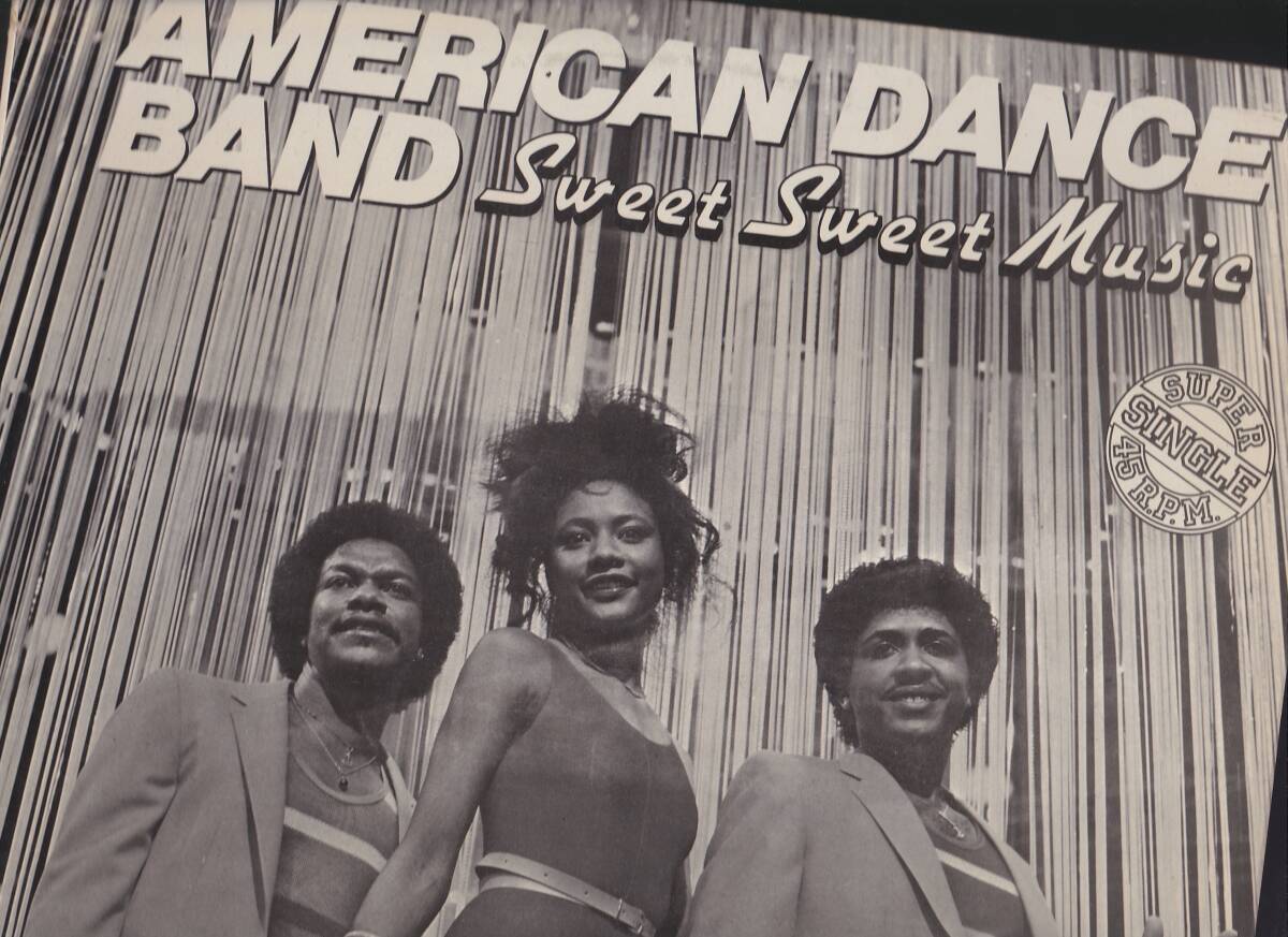 ダンクラ12inch★AMERICAN DANCE BAND / Sweet sweet music★picture sleeve・スペイン盤・Yoyo★拍卖