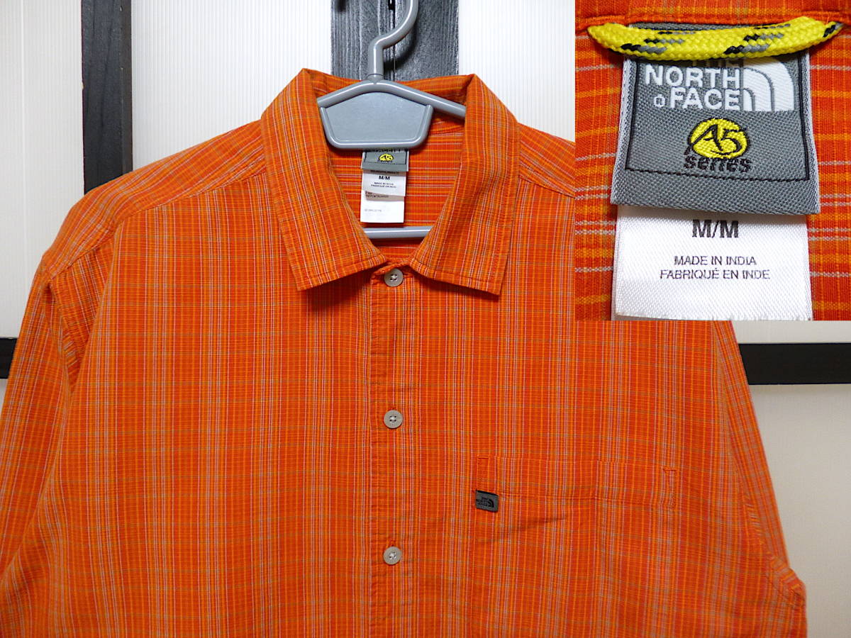 ノースフェイス A5シリーズ チェック柄 シャツ / THE NORTH FACE アウトドア拍卖