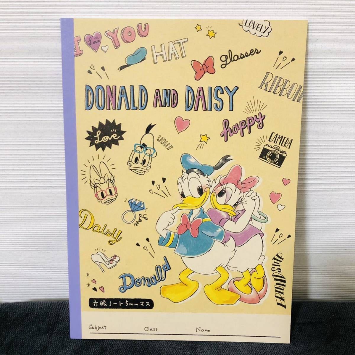 B5 ノート ドナルド デイジー 方眼拍卖