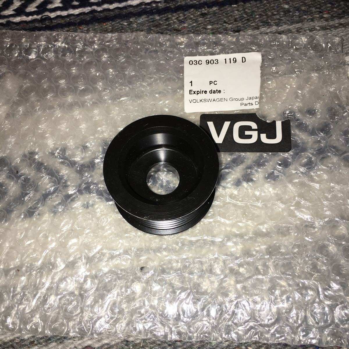 フォルクスワーゲン オルタネーター プーリー 03C903119D 未使用拍卖