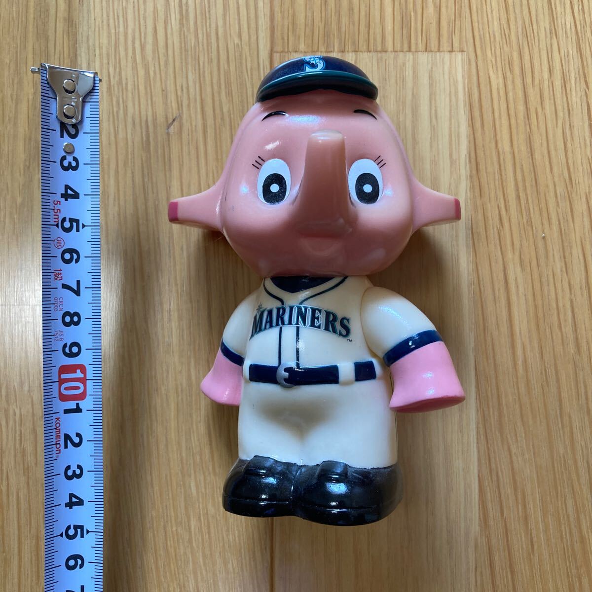 サトコちゃん SATOKOCHAN マリナーズ MLB 貯金箱 ソフビ サトちゃん サトウ製薬 フイギュア 人形 昭和レトロ 佐藤製薬 コインバンク拍卖