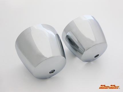 MADMAX カワサキ ゼファー400/ゼファー750/バリオス1 メッキ仕上げ メーターカバー(ロアカバー)左右2個セット 77-2026C マッドマックス拍卖