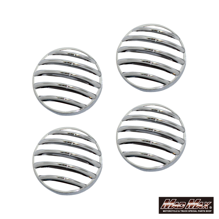 MADMAX Mr Quick製 ホンダ スーパーカブ110 (JA59) ウィンカーガーニッシュ メッキ 4個セット (MR19-CC07-02)拍卖