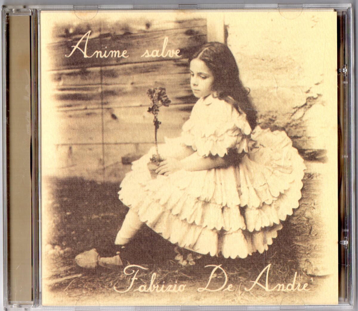 イタリア FABRIZIO DE ANDRE 1996年作 RICORDI  廃盤 送料無料拍卖