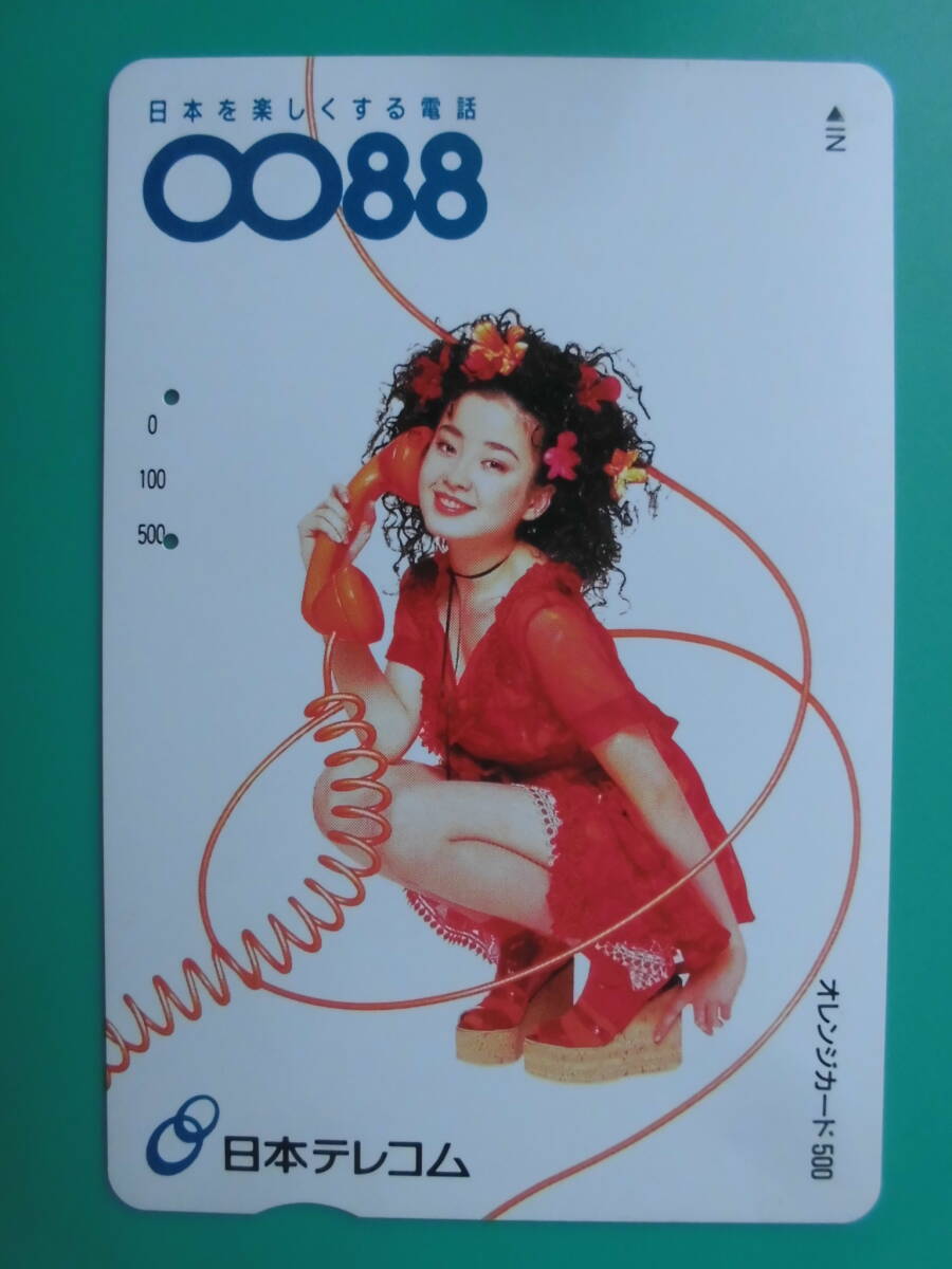 JR東 オレカ 使用済 日本テレコム 0088 宮沢りえ ② 【送料無料】拍卖
