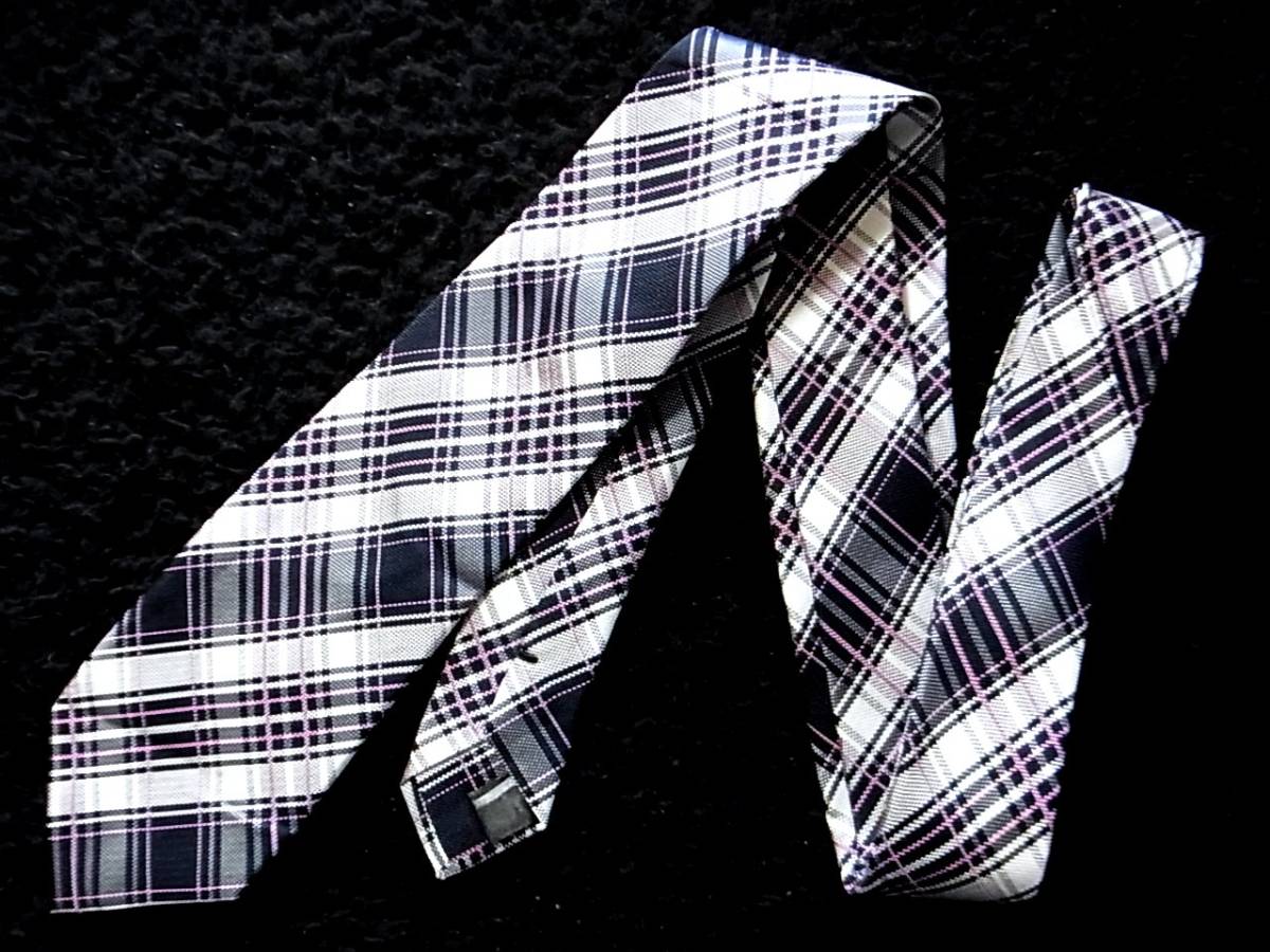 ☆☆№0473美品【細ブランド本格ナロータイ】シルク100%・スーツセレクト「SUIT SELECT」ネクタイ拍卖
