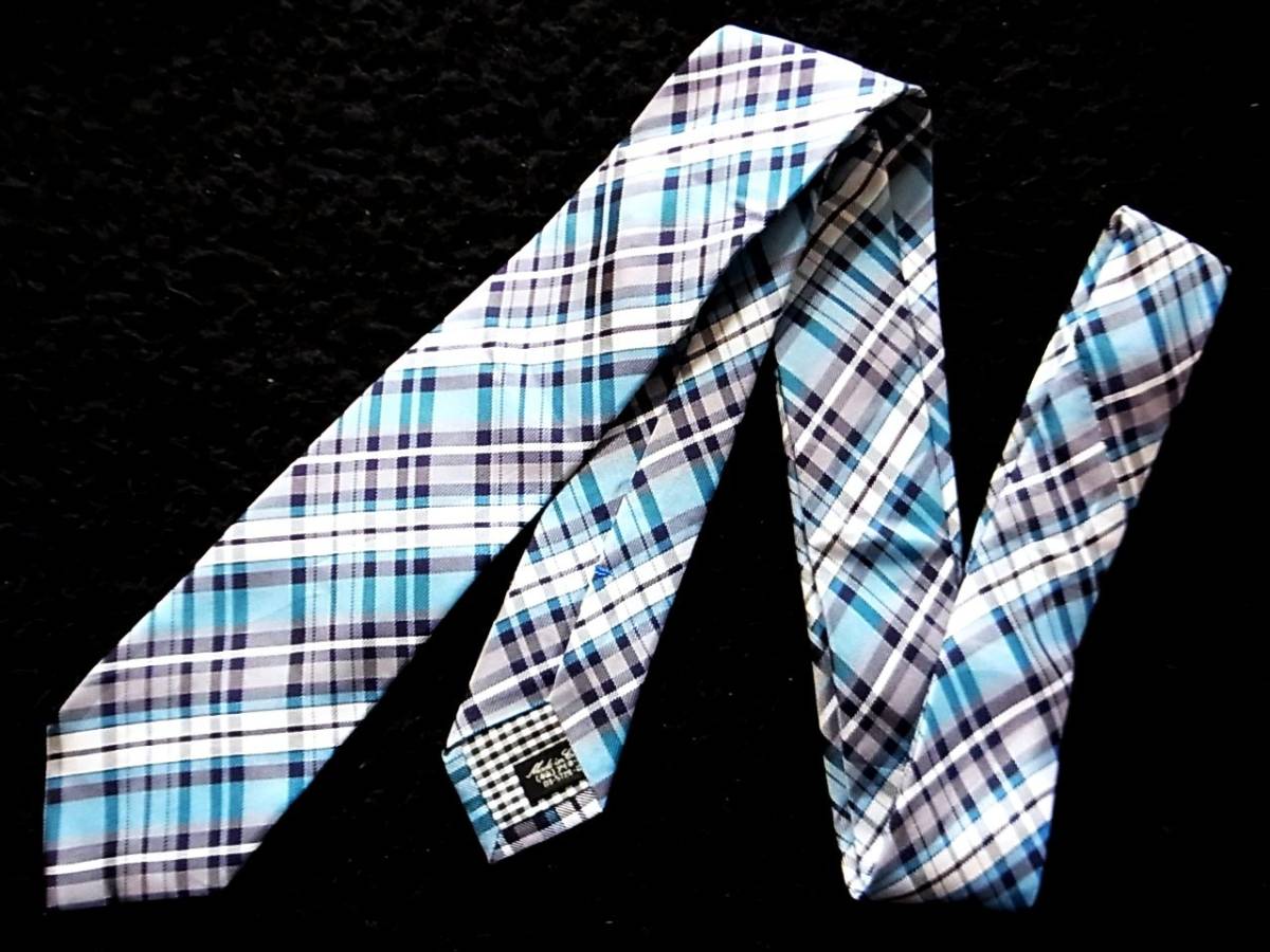 ☆☆№0492美品【超細ブランド本格ナロータイ】シルク100%・レミュー「LES MUES」ネクタイ拍卖