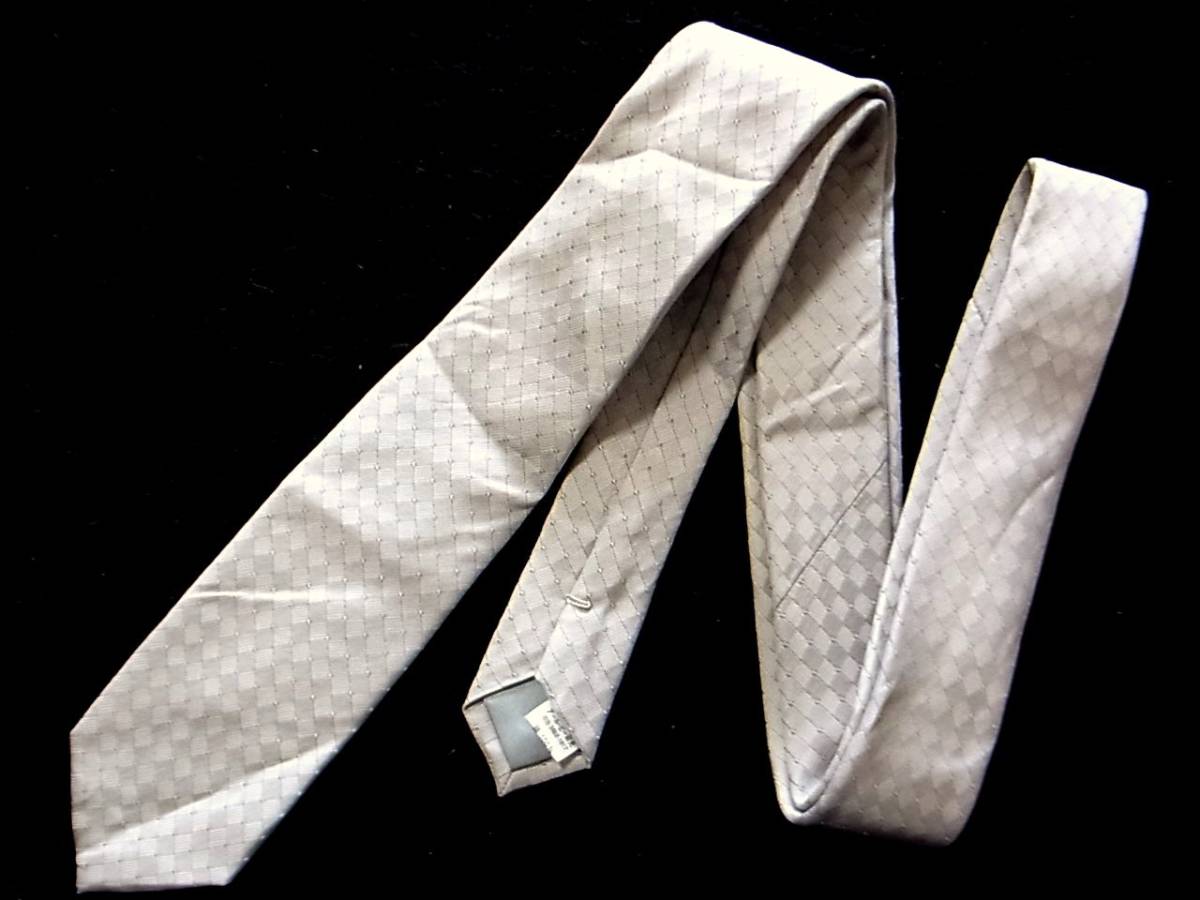 ☆☆№0495美品【超細ブランド本格ナロータイ】シルク100%・レミュー「LES MUES」ネクタイ拍卖
