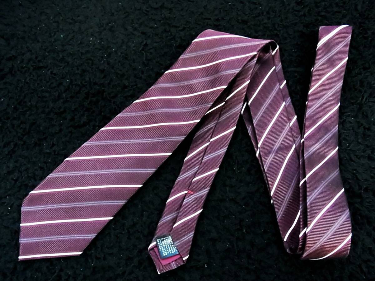 ☆☆№0527美品【細ブランド本格ナロータイ】シルク100%・レミュー「LES MUES」ネクタイ拍卖