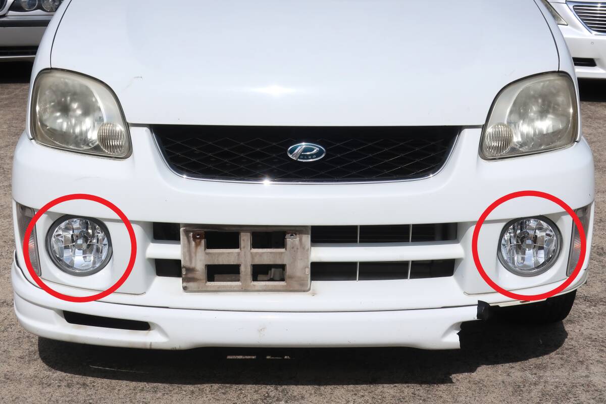 H12 GF-RA1 プレオ PLEO 2WD CVT EN07(SC) 純正OP? フロント フォグランプ 左右 SET / KOITO 114-20649 / 125916km拍卖
