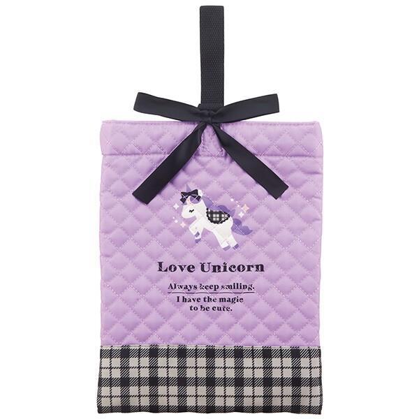 ラブユニコーン シューズケース 靴入れ 上履き入れ 女の子 子供 子ども キッズ キャラクター拍卖