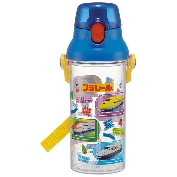 プラレール 水筒 480ml 直飲みプラ製ワンタッチクリアボトル 食洗機対応 子供 子ども キッズ キャラクター スケーター拍卖