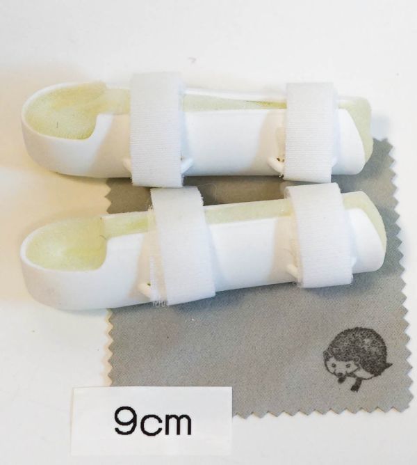 指サポーター ギプス 指用 固定 9cm 2個 保護 直 骨折 捻挫拍卖
