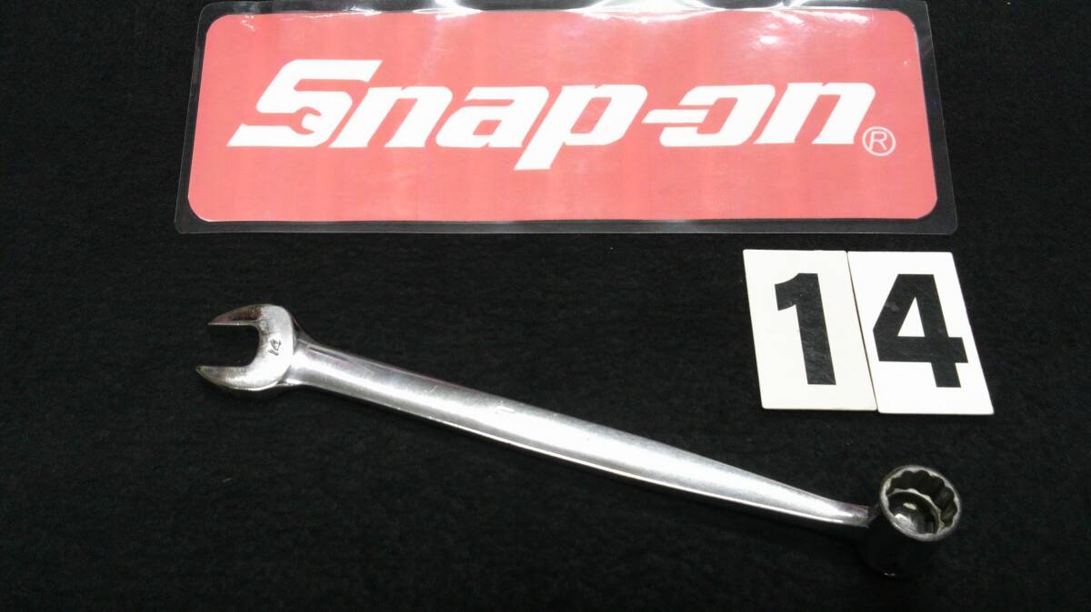 ・<19036> Snap-on スナップオン フレックスコンビレンチ FHOM14 USA イヤーマーク付き拍卖