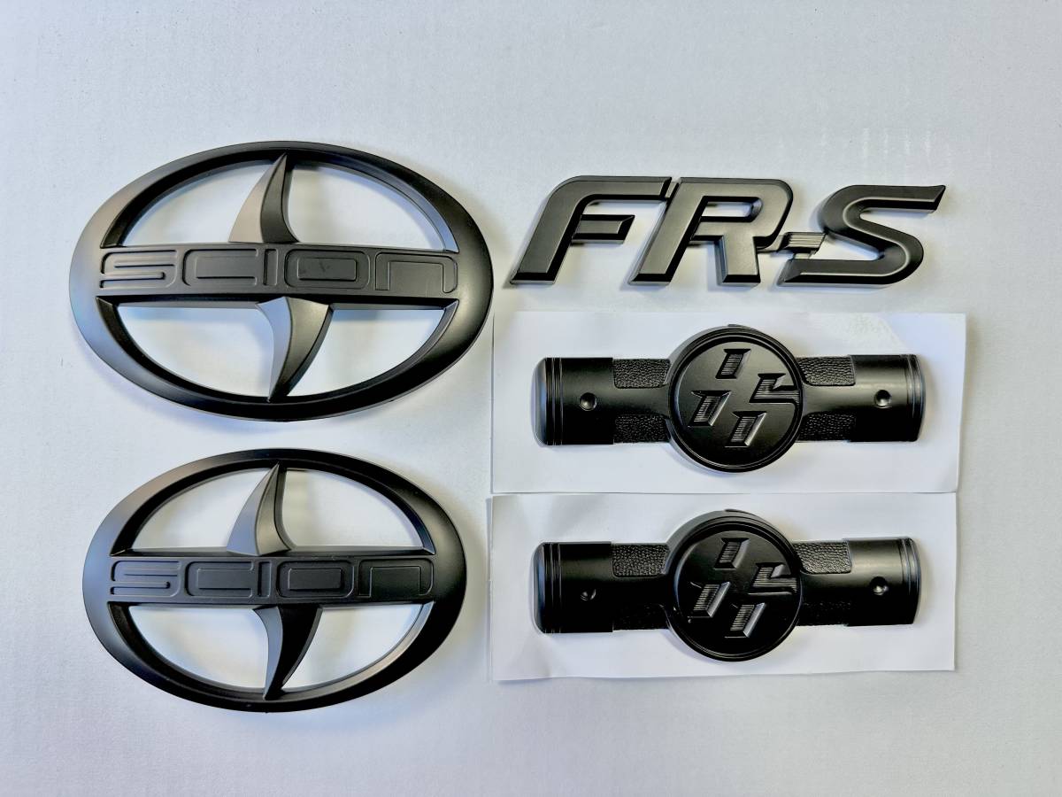 【USDM】サイオンSCION☆FR-Sエンブレム5点セット☆トヨタ86(ZN6)前期☆USトヨタ 拍卖