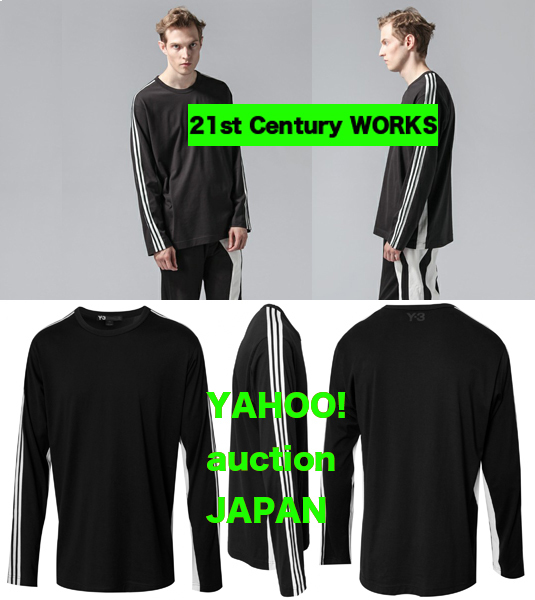 Y-3 3本ライン カットソー クロップドパンツ Set XS + S拍卖