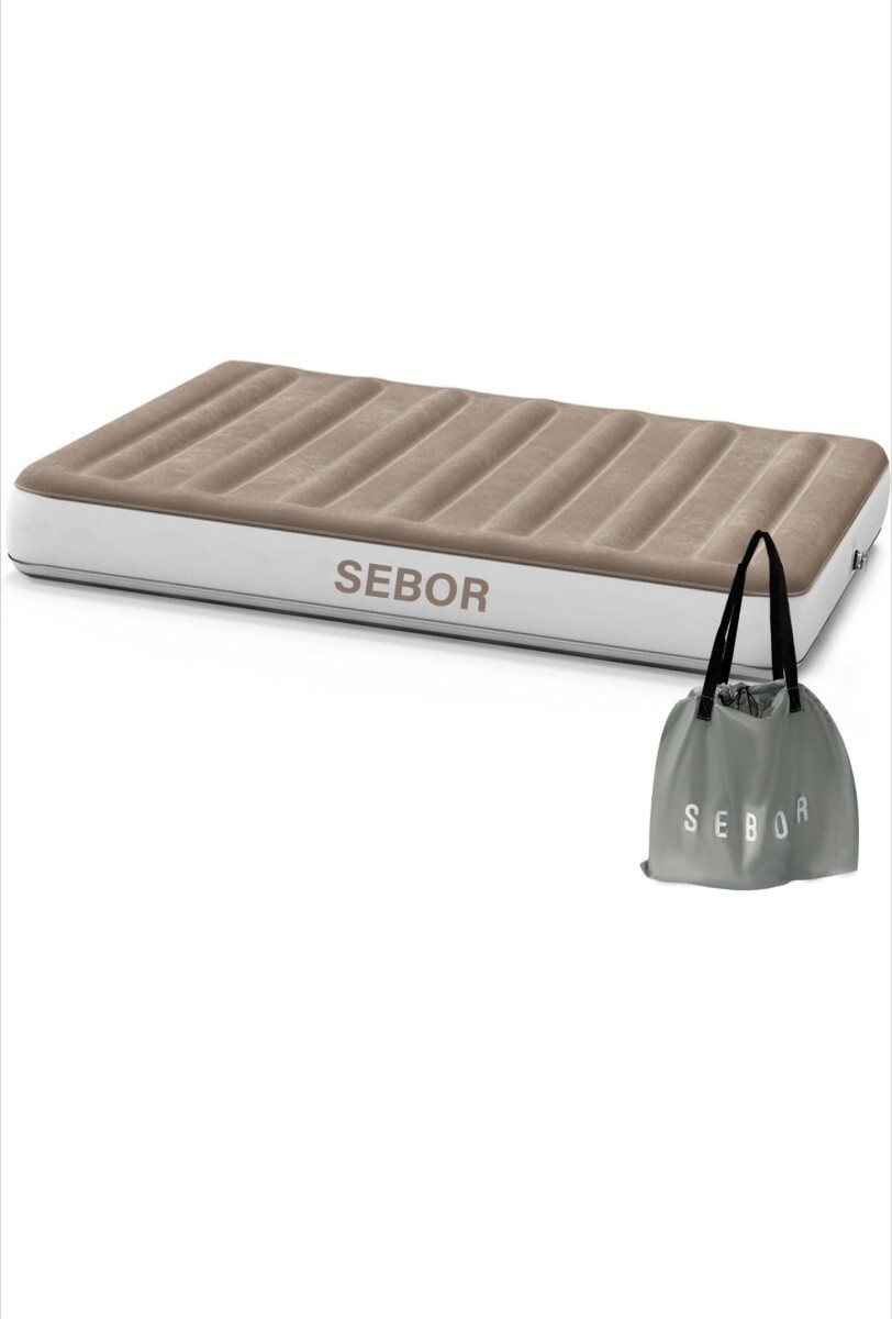 プレミアム エアーベッド シングル エアーマット コンパクトインフレーター キャンプ 寝心地良い 家庭 来客 防災 旅行 災害 避難 拍卖