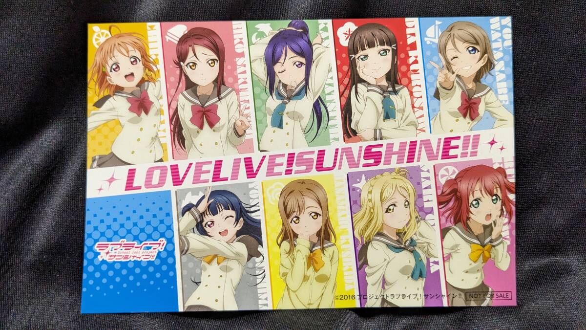 【送料無料】(非売品)ラブライブサンシャイン ポストカード風カード Aqours 沼津 高海千歌 桜内梨子 渡辺曜 国木田花丸 黒澤ルビィ A拍卖