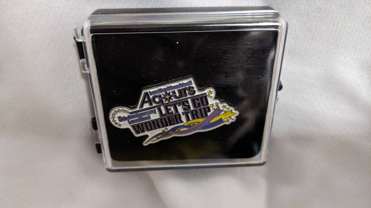 【送料無料】ライブ物販限定ピンバッジ LET'S GO WONDER TRIKP(開催中止となった幻のライブ) ラブライブサンシャイン Aqours 沼津 拍卖