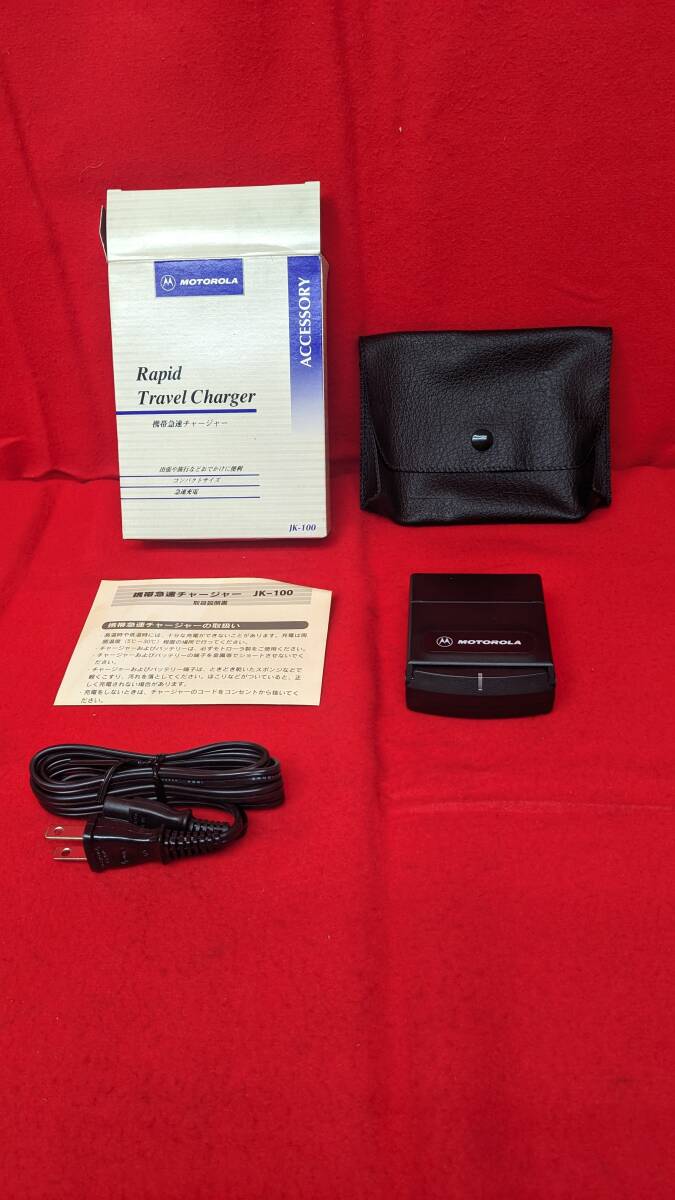 ★☆MOTOROLA Rapid Travel Charger JK-100 携帯急速チャージャー 動作未確認☆★拍卖