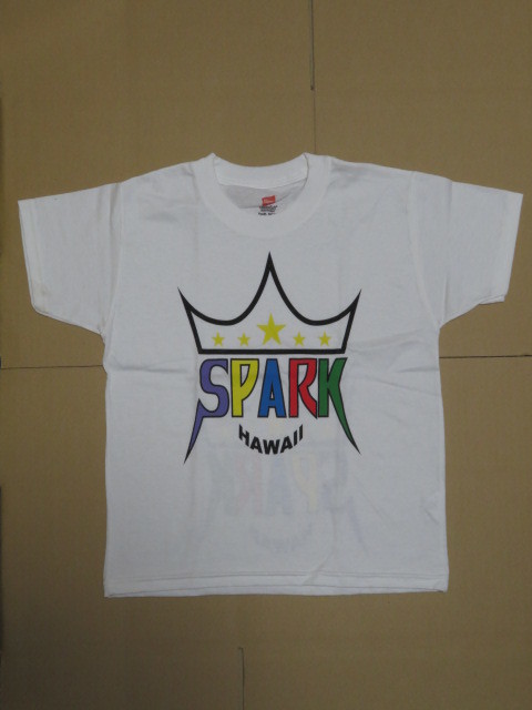 SPARK 嵐 コラボ Tシャツ レディース Sサイズ スパーク ARASHI BLAST in Hawaii 新品 ハワイ 相葉雅紀 二宮和也 松本潤 大野智 櫻井翔拍卖