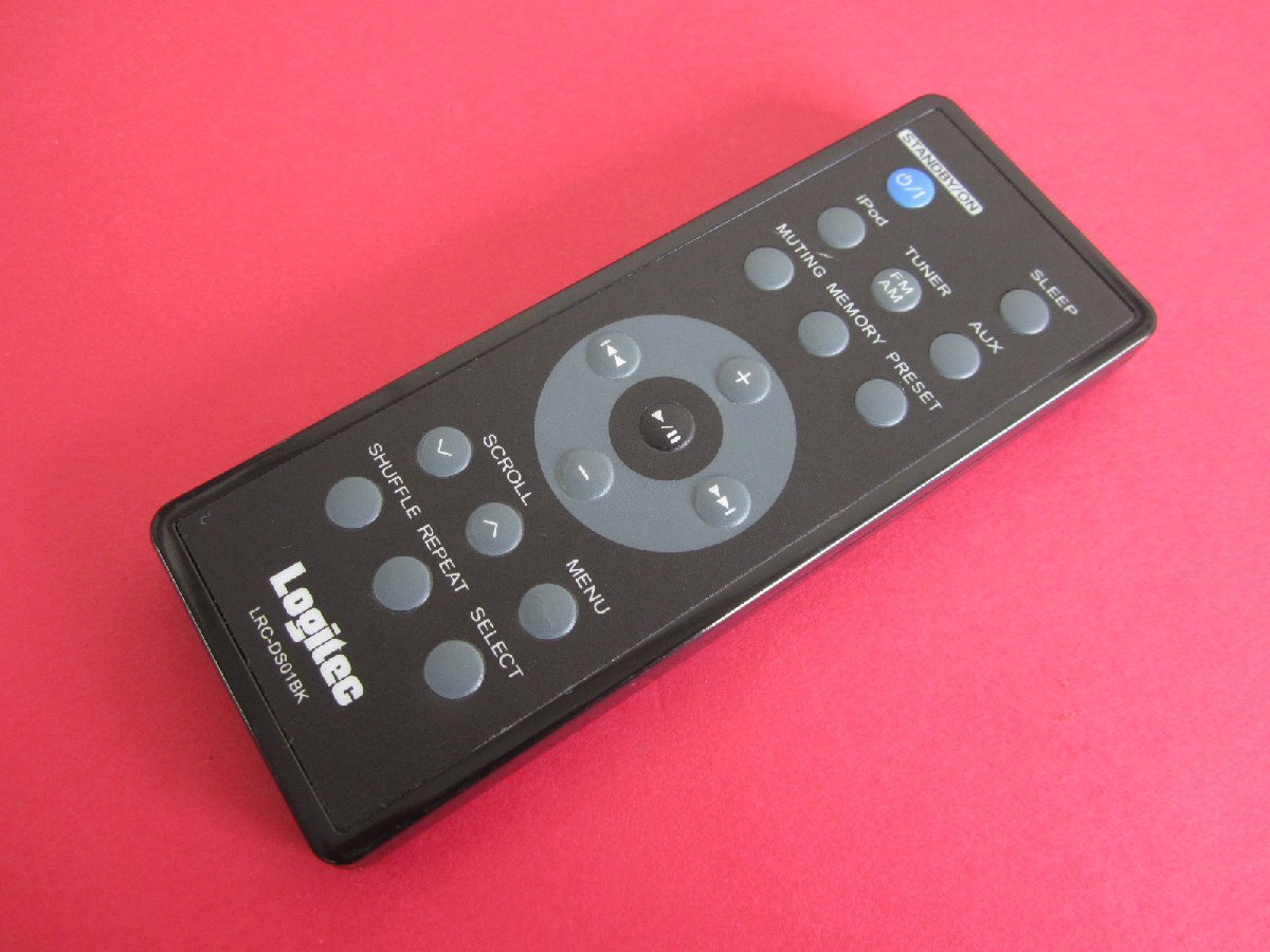HRT-7■Logitech オーディオリモコン LRC-DS01BK 動作保証拍卖