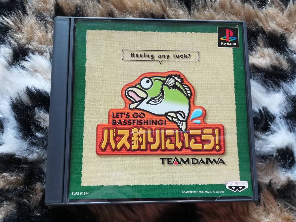 【中古・盤面良好・動作確認済み】PS バス釣りにいこう! 同梱可拍卖