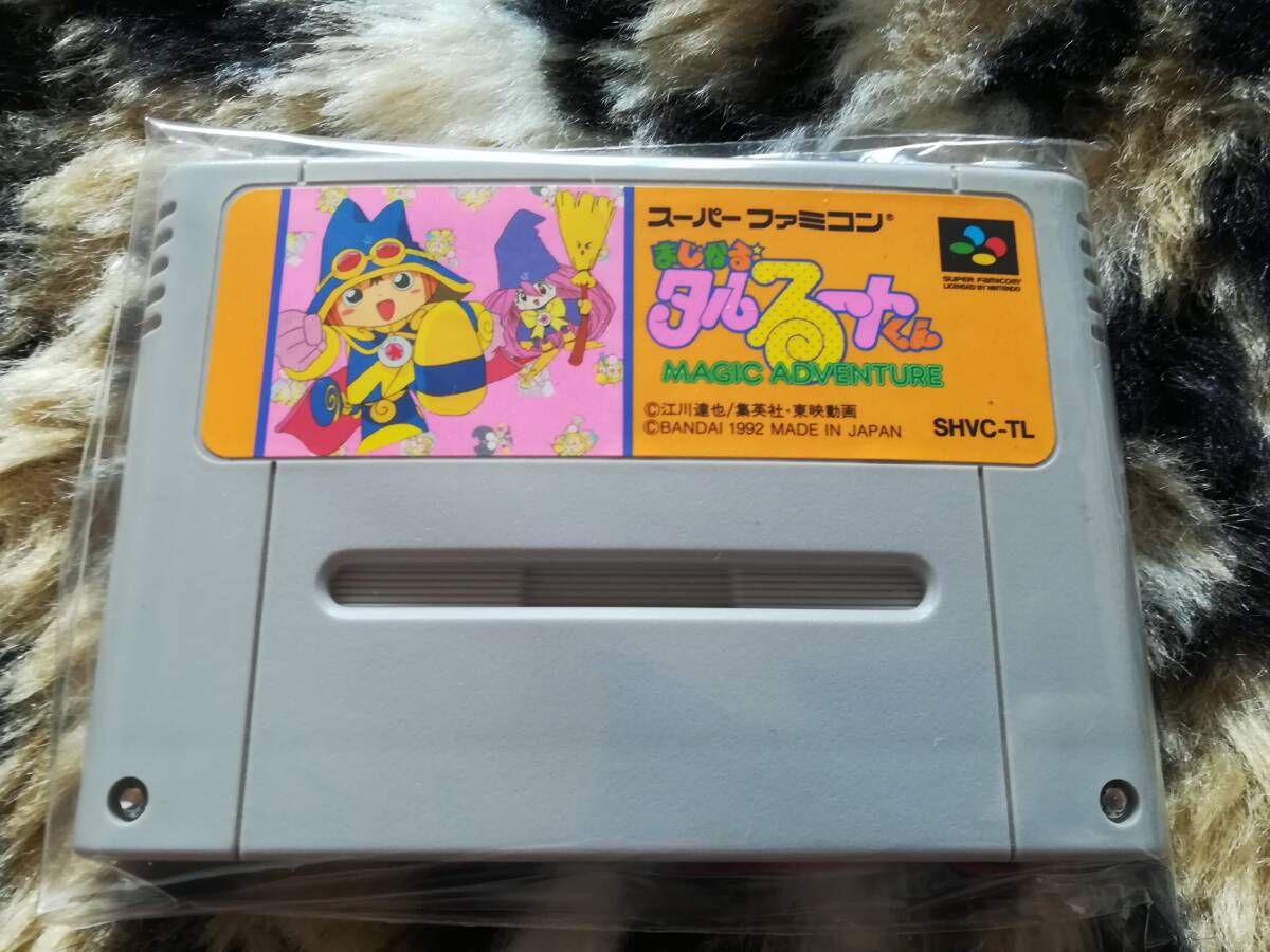 【クリーニング・動作確認済み】SFC まじかるタルるートくん 同梱可拍卖