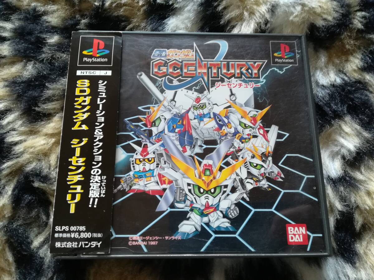 【中古・動作確認済み】PS SDガンダムジーセンチュリー GCENTURY 帯あり 同梱可 管1拍卖