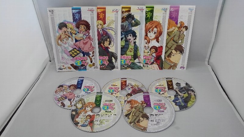 090-2869 送料無料 今日からマ王 第二章 セカンドシーズン 全5巻 レンタル版 ジャケットとディスクのみ拍卖