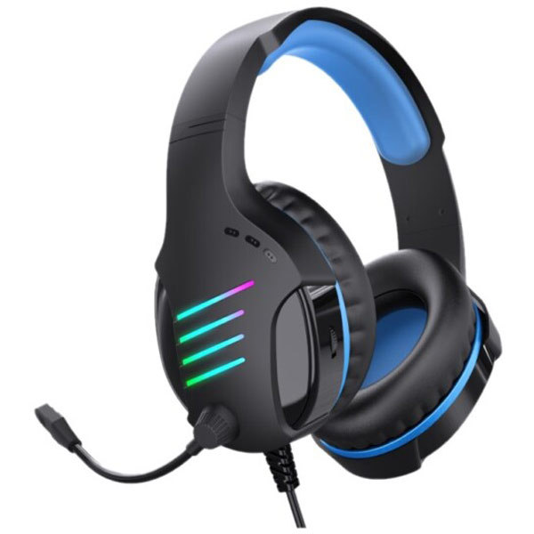 ヘッドホン ゲーミングヘッドセット 3Dステレオサラウンドサウンド LAZOS/L-GH2-BL/1375x1台拍卖