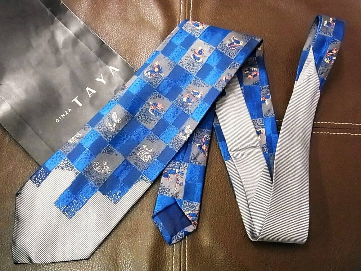 ●5-0265●在庫処分SALE●銀座の老舗TAYA田屋 ネクタイ●拍卖