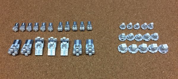 エルグランド E51 インジケーター用LED照明セット! レッド拍卖