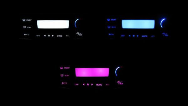 MPV LW 後期 LEDエアコン照明セット! ピンク拍卖