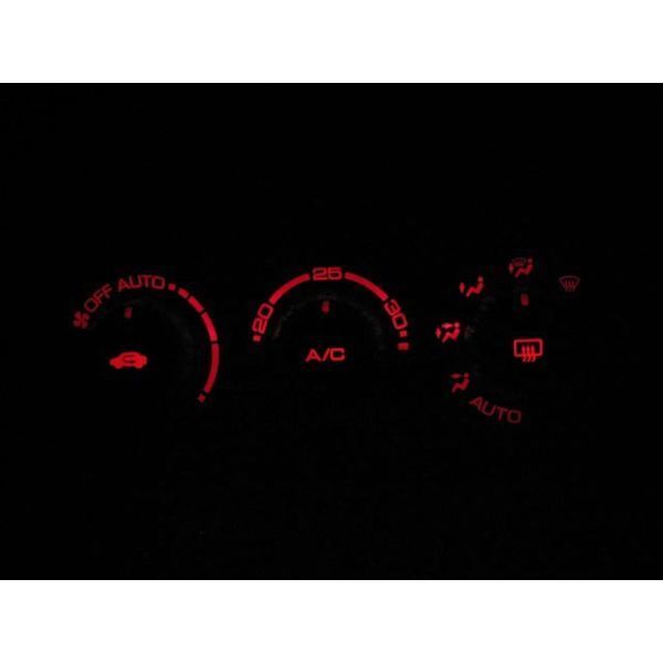 インテグラ DC5 LEDエアコン照明セット! ピンク拍卖