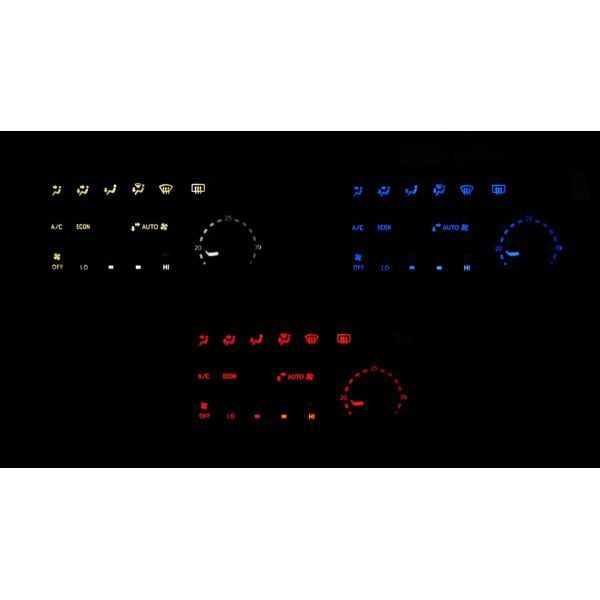 セリカ ST205 LEDエアコン照明セット! ピンク オートエアコン用拍卖