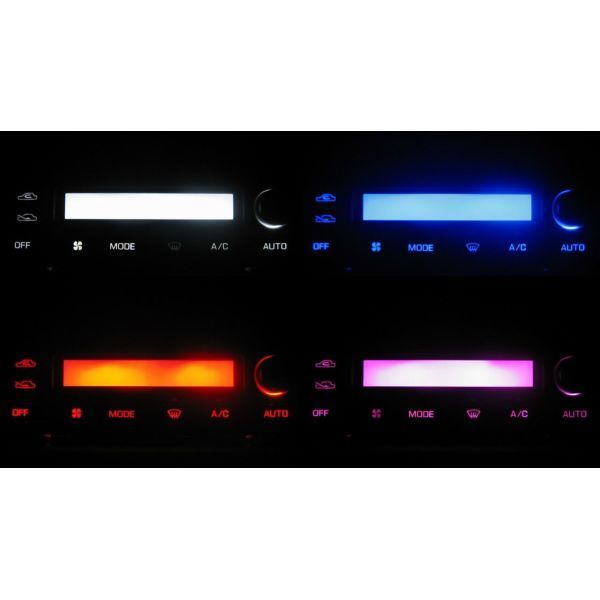 テラノ PR50/RR50 前期 LEDエアコン照明セット! レッド拍卖