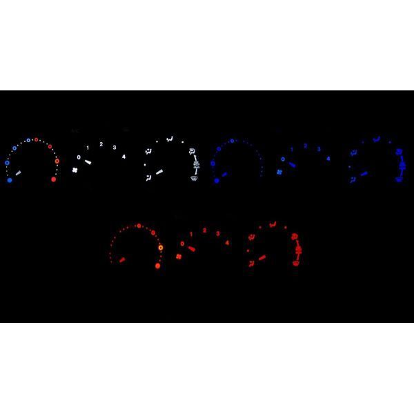 デミオ DY3W/DY5W LEDエアコン照明セット! ピンク拍卖