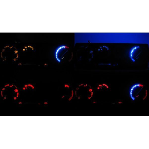 ミラジーノ1000 L701/L711 LEDエアコン照明セット! ピンク拍卖