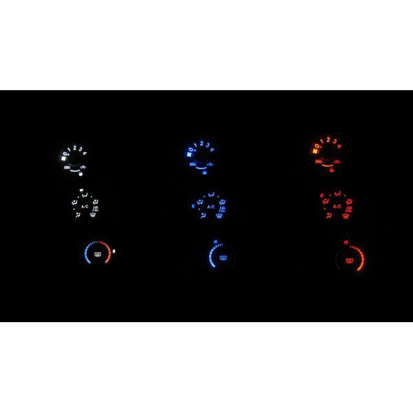 ラクティス SCP100/NCP100/NCP105 LEDエアコン照明セット! レッド拍卖