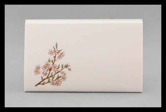 ▲楠廸庵▲さくら絵懐紙 花ごよみ 茶道具拍卖