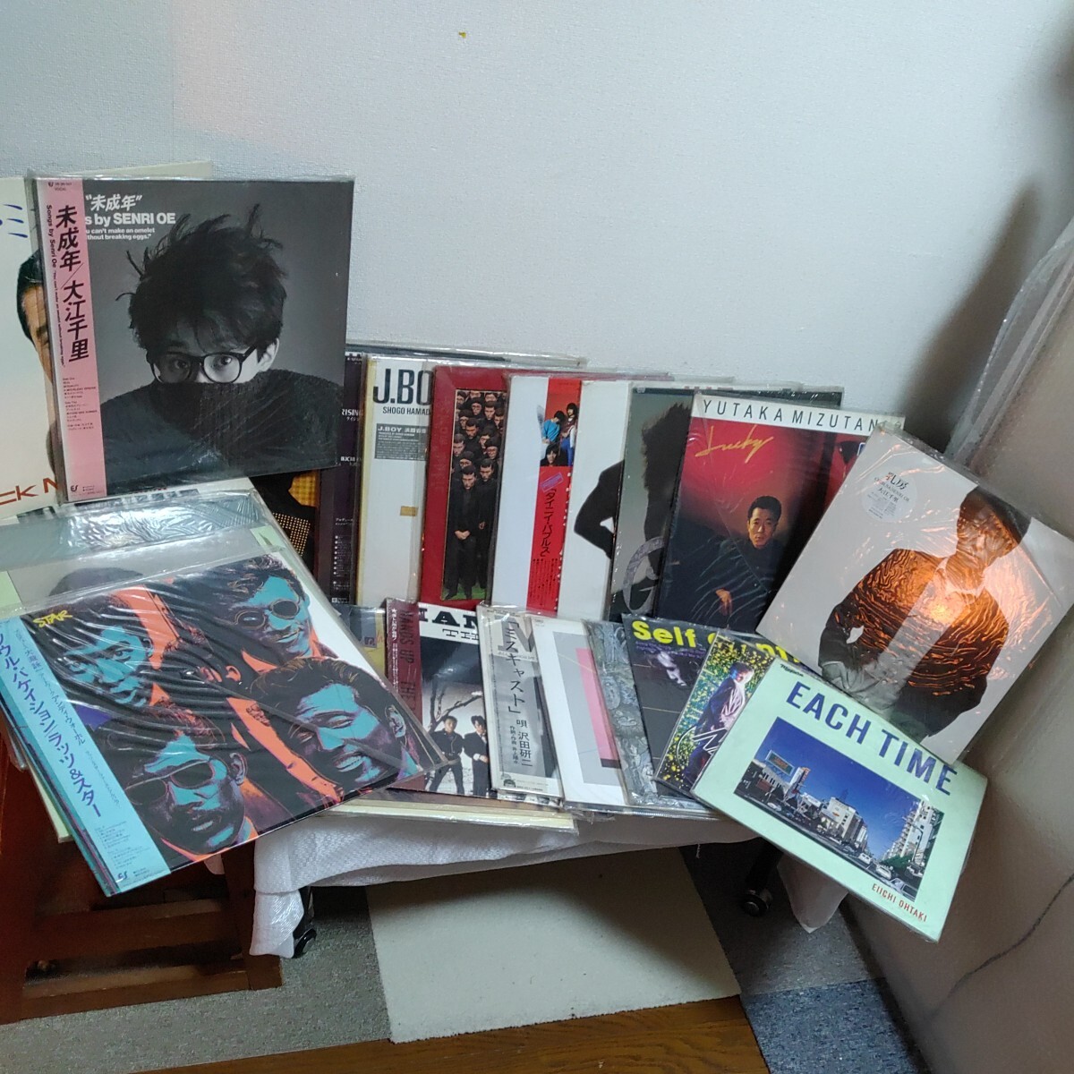 【まとめ売り】20枚以上 レコード 邦楽 男性ボーカル 男性アーティスト 昭和レトロ 大江千里 久保田利伸 浜田省吾 0312-B1-SA4拍卖