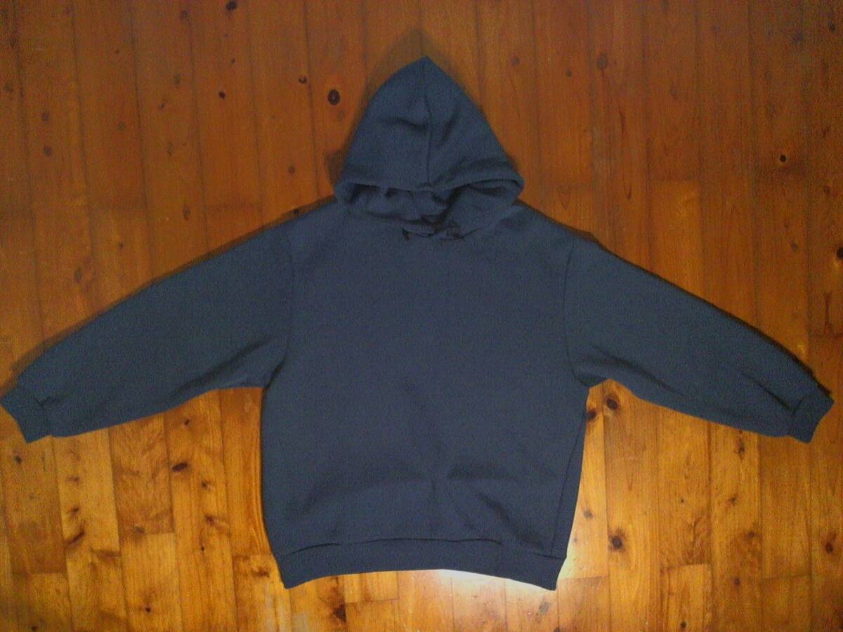 ☆ジーユー 【GU ACTIVE / SPORTS 】ダブルフェイス ビックパーカ ドライスウェット L 濃紺拍卖