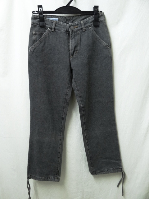 TM kit work up ティーエムキットワークアップ 新品未使用 BLACK DENIM 0サイズ拍卖