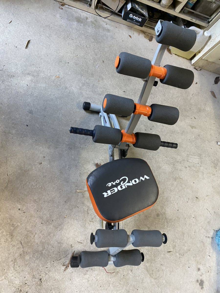 中古☆ワンダーコア☆腹筋マシーン☆直接引き取りできる方限定拍卖