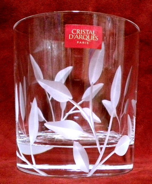 売切 クリスタル ダルク ロック グラス 容量大290cc 1客 フランス製 纏購入特典有 B/B 24% PbO 寸法φ上82/下73×H88mm 重量400g拍卖